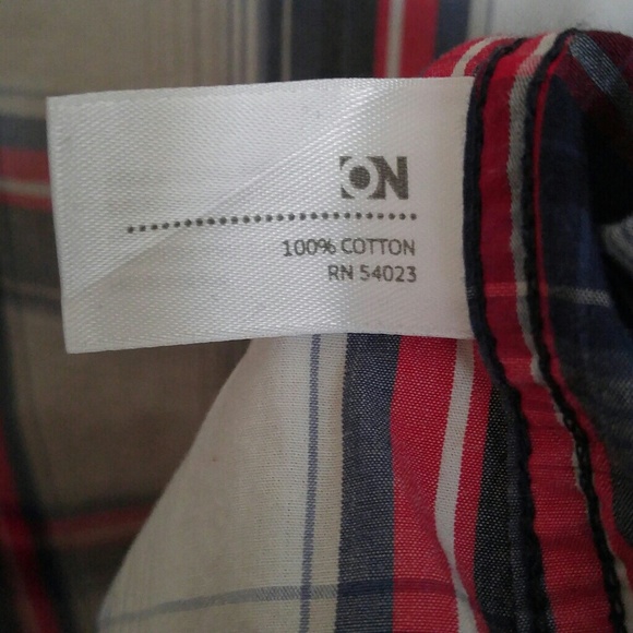 OLD Navy Plaid Shirt NWT - Picture 5 of 6